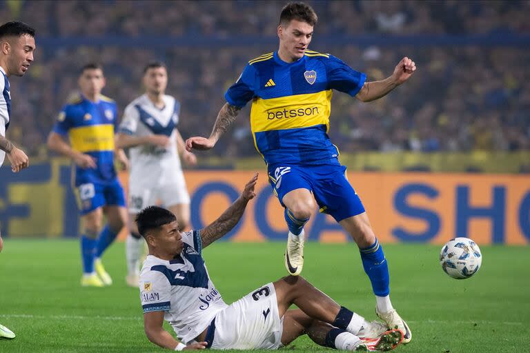 Kevin Zenón fue otra vez el mejor jugador de Boca