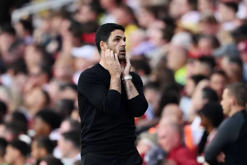 Mikel Arteta devastated