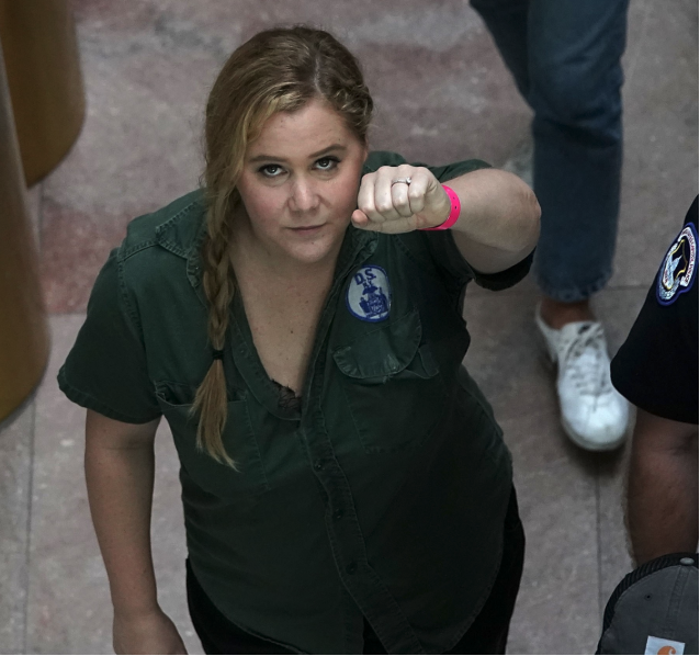 Amy Schumer bei den Kavanaugh-Protesten. (Bild: AFP)