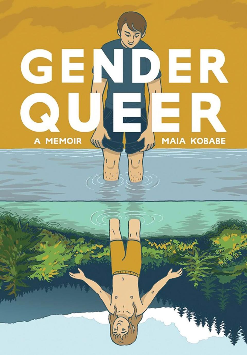 The book cover of "Gender Queer: A Memoir.'