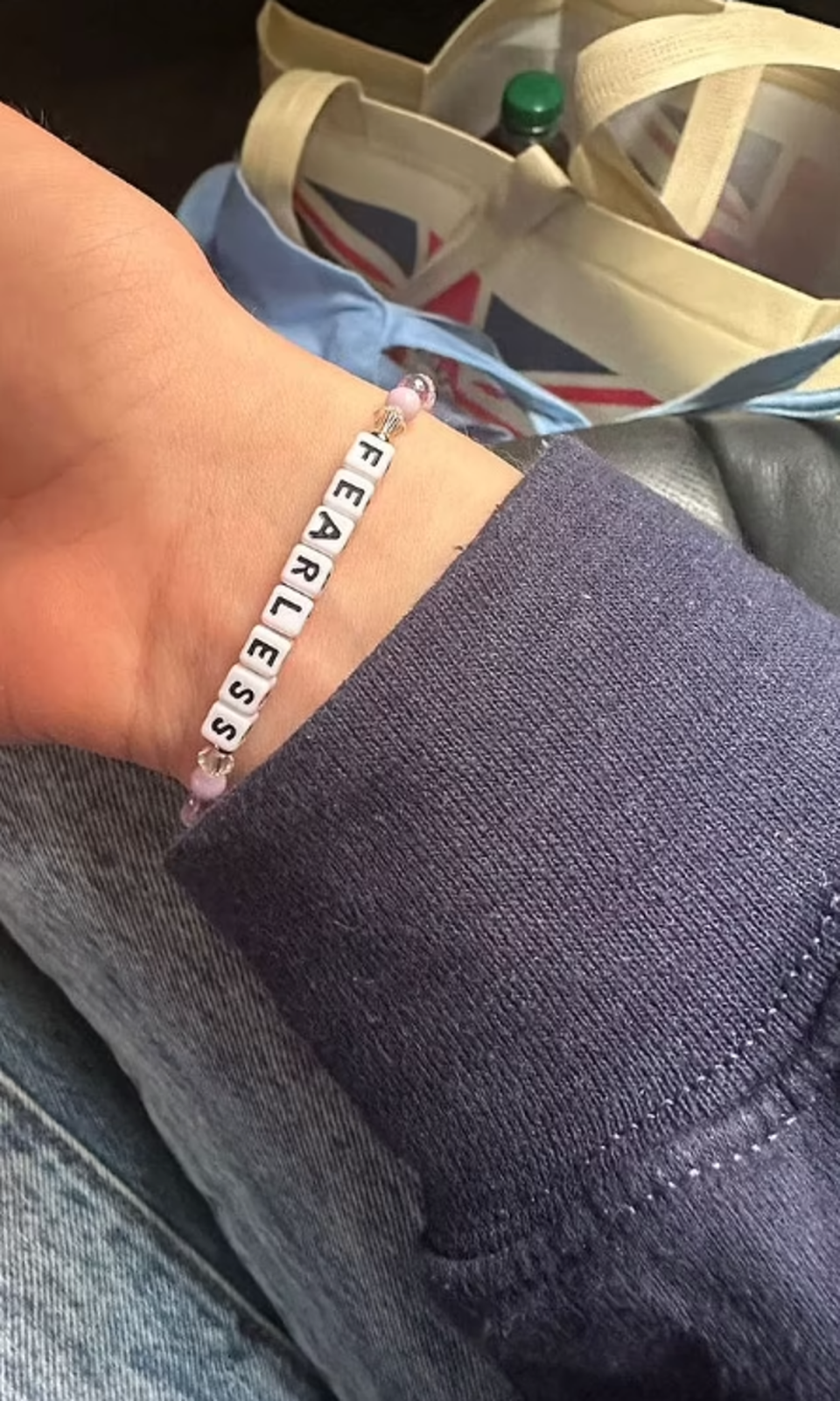 Turner shared a photo of a friendship bracelet (Instagram/Sophie Turner)