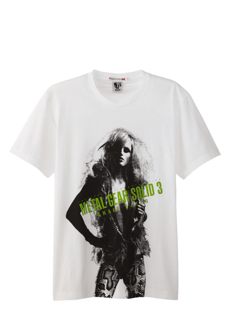 Uniqlo has dedicated a series of T-shirts to the 25th anniversary of 'Metal Gear.'