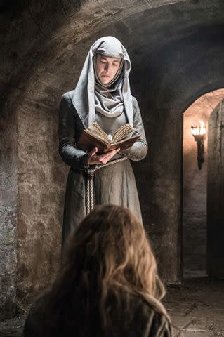 <p>HBO</p> Hannah Waddingham on "Game of Thrones"