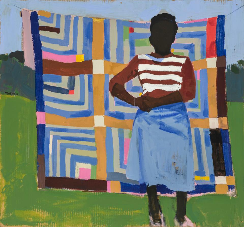 "Gee's Bender Quilter" by James Ransome