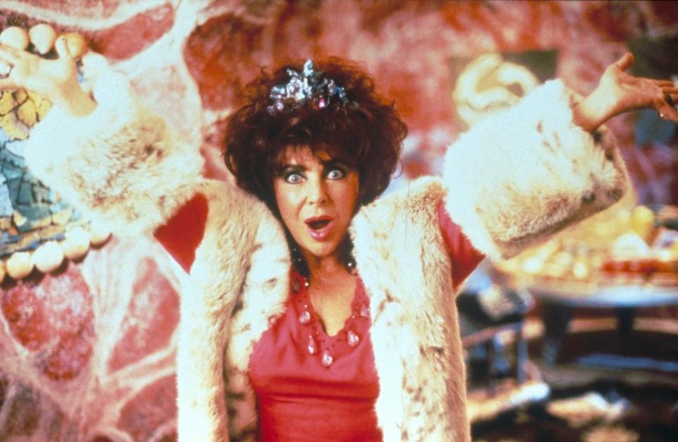 Elizabeth Taylor as Pearl Slaghoople in “The Flintstones.” Amblin/Universal/Kobal/Shutterstock