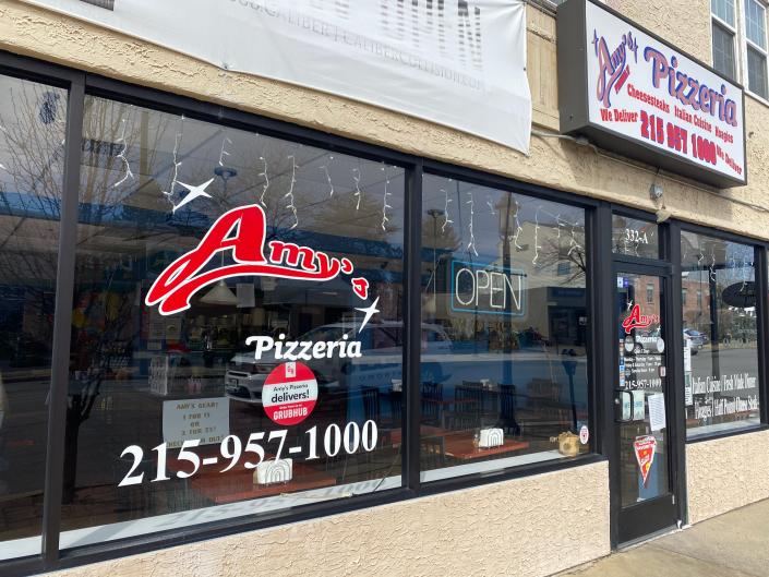 Amy's Pizzeria & Italian Restaurant, a family-owned business in Hatboro, had a delayed opening Monday, February 27, 2022, to catch up from a weekend of increased business. The influx of orders came in response to a video making its rounds on social media showing a customer's racist rant at the pizza shop last Thursday.