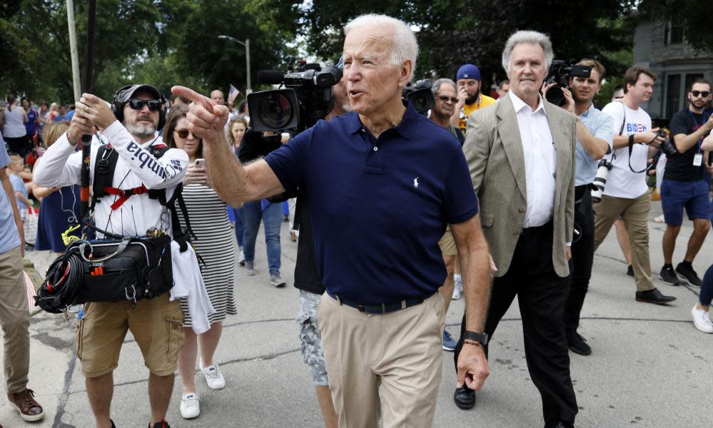 <span>Photograph: Charlie Neibergall/AP</span>