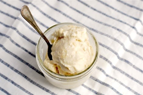 Bourbon ice cream