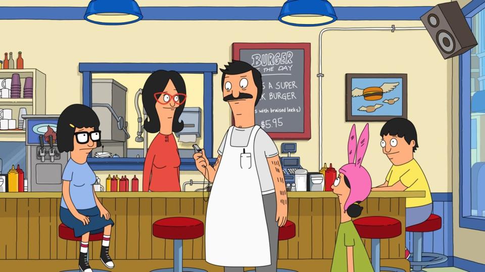 The characters of Bob's Burgers