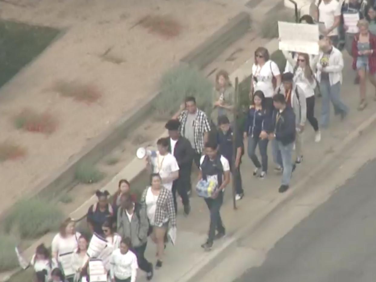 Students protest Donald Trump's decision to end the DACA immigration programme: Fox31 Denver