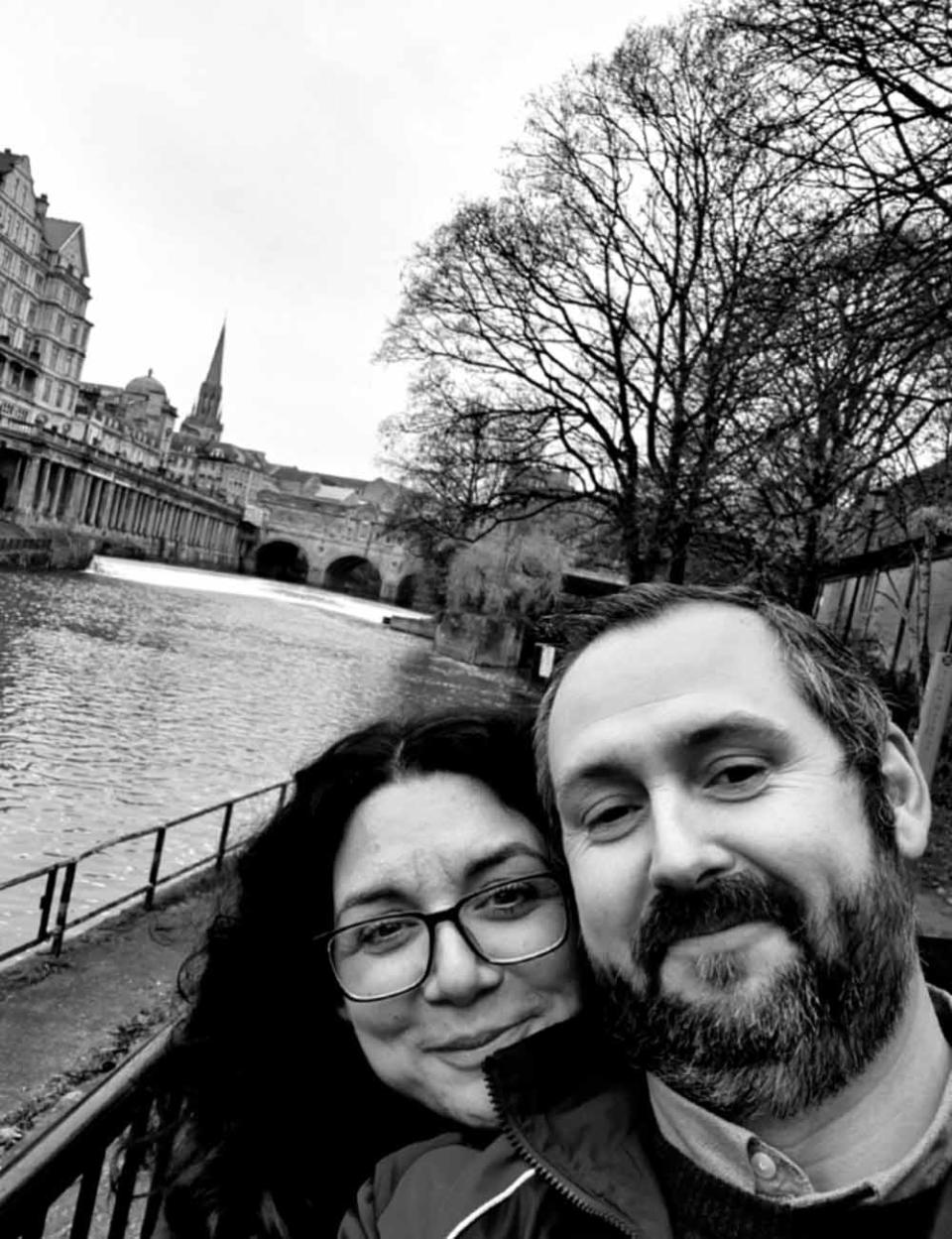 Carl and Susannah in Bath, December 2020 (Collect/PA Real Life).