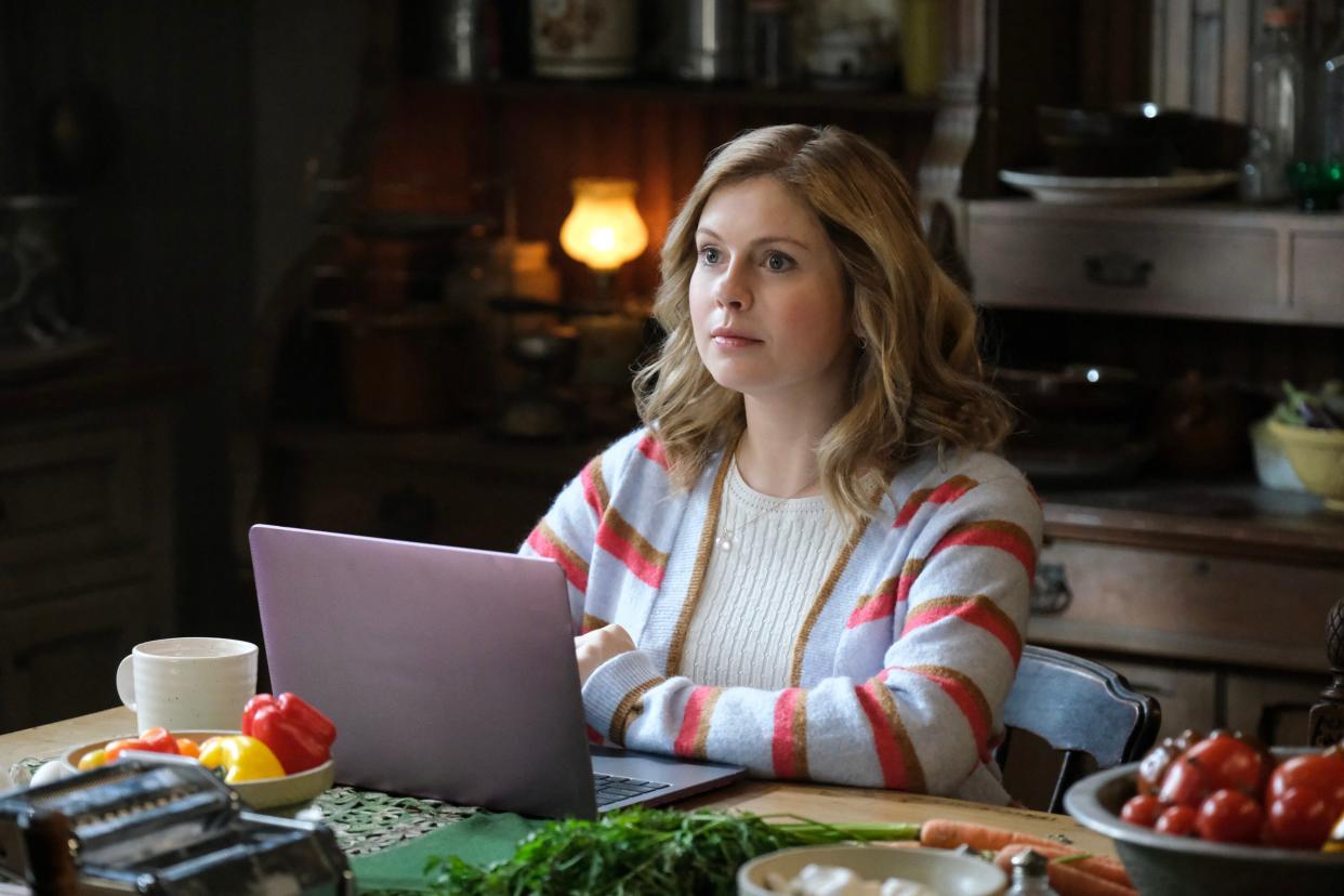 Rose McIver stars as Sam on "Ghosts."