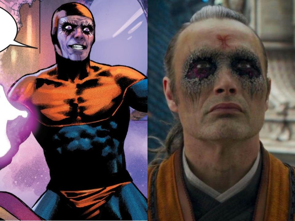 kaecilius doctor strange in the comics and the mcu