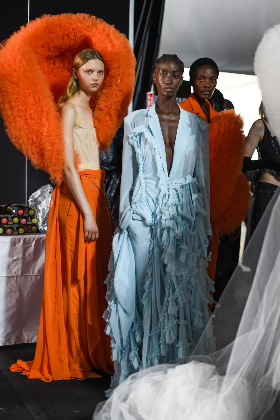 Backstage at Act N1 RTW Spring 2023