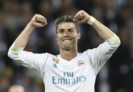 Cristiano Ronaldo's stunning overhead goal for Real Madrid against current club Juventus wins UEFA's goal of the season