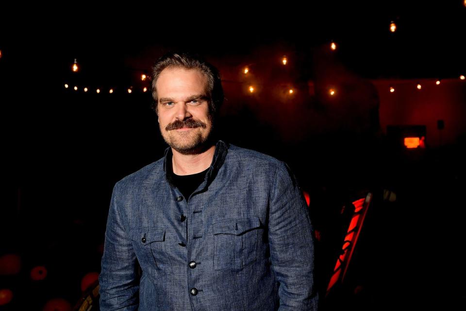 Actor David Harbour attends a Stranger Things launch event (Getty Images)