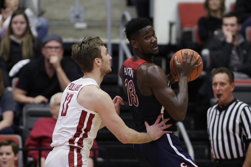Ayton, 19, displays a soft shooting touch and capable post game. He should eventually develop into a capable NBA 3-point shooter. (AP Photo/Young Kwak)