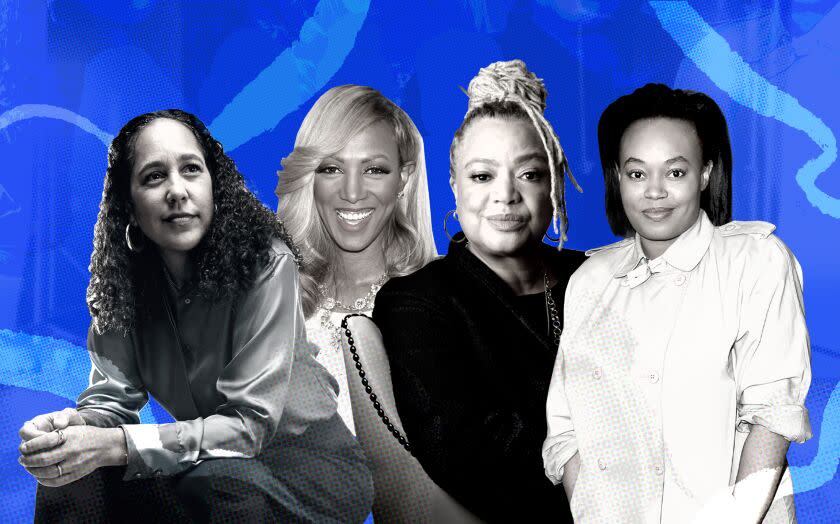 Directors Gina Prince-Bythewood, Princess Monique, Director Kasi Lemmons, and Numa Perrier.