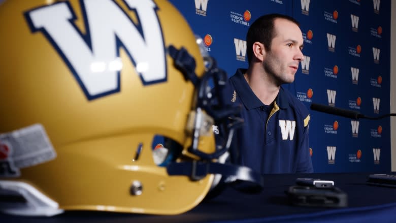 After eight seasons in a Saskatchewan uniform, Weston Dressler is ready for a new life in Winnipeg. (CBC.)