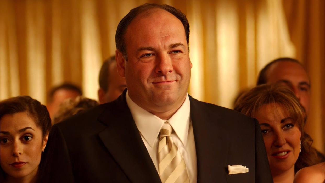  James Gandolfini on The Sopranos 