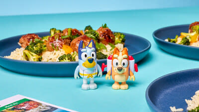 Collectible Bluey Toys (PRNewsfoto/Home Chef)