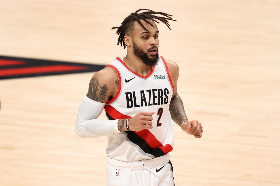 Gary Trent Jr. is an excellent pick up for the Raptors and should fill the hole left behind by Norman Powell's departure. (Getty)