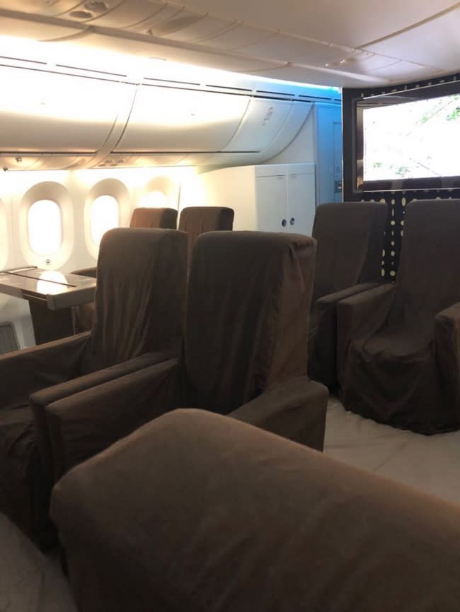 FOTOS | Se vende avión presidencial seminuevo, poco uso, todo en regla