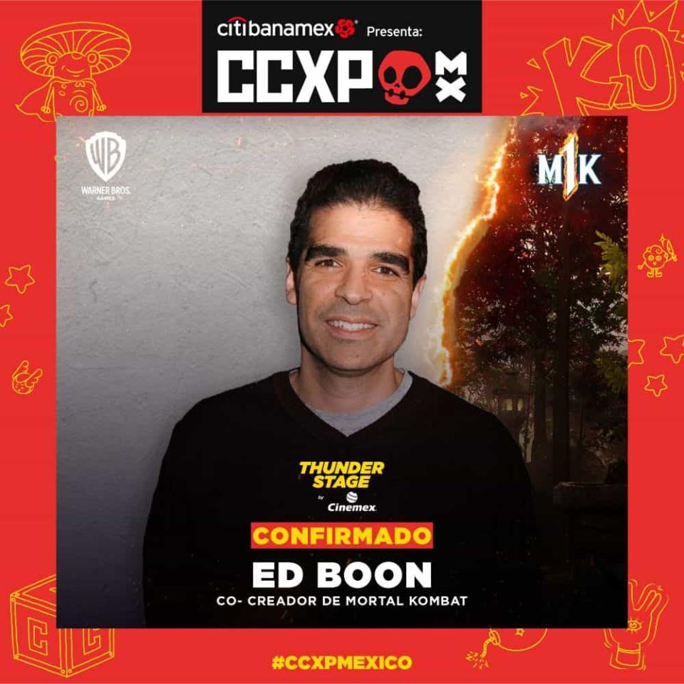 ed boon ccxp mexico