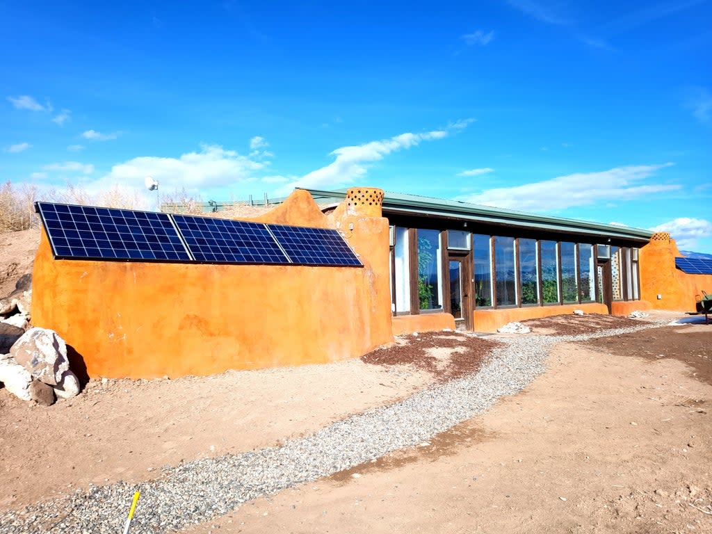 The Earthship visitor centre (Earthship Biotecture)