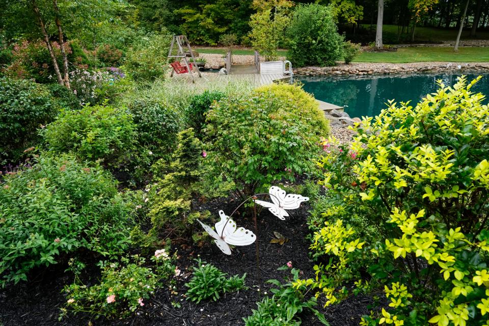 Carolyn Sue Jones and Bruce Jones' garden won Best in Show at the Dispatch Backyard Garden Awards.