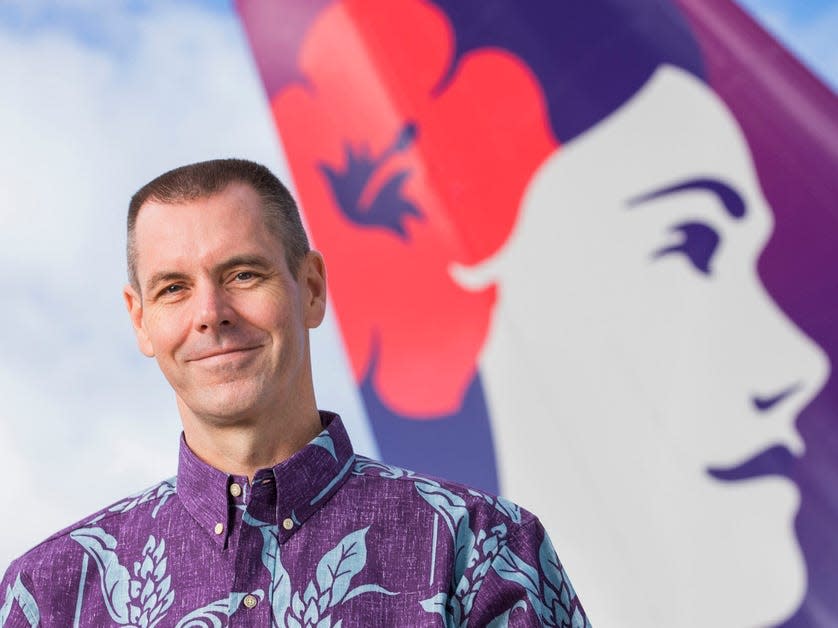 Hawaiian Airlines CEO Peter Ingram.