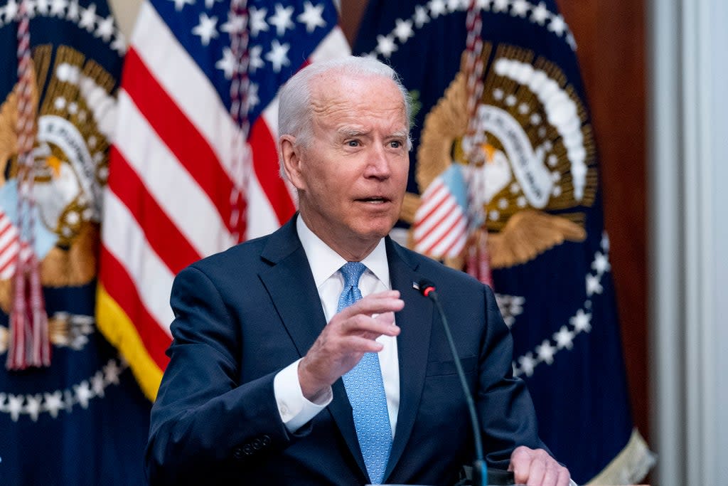 Biden (Copyright 2021 The Associated Press. All rights reserved)