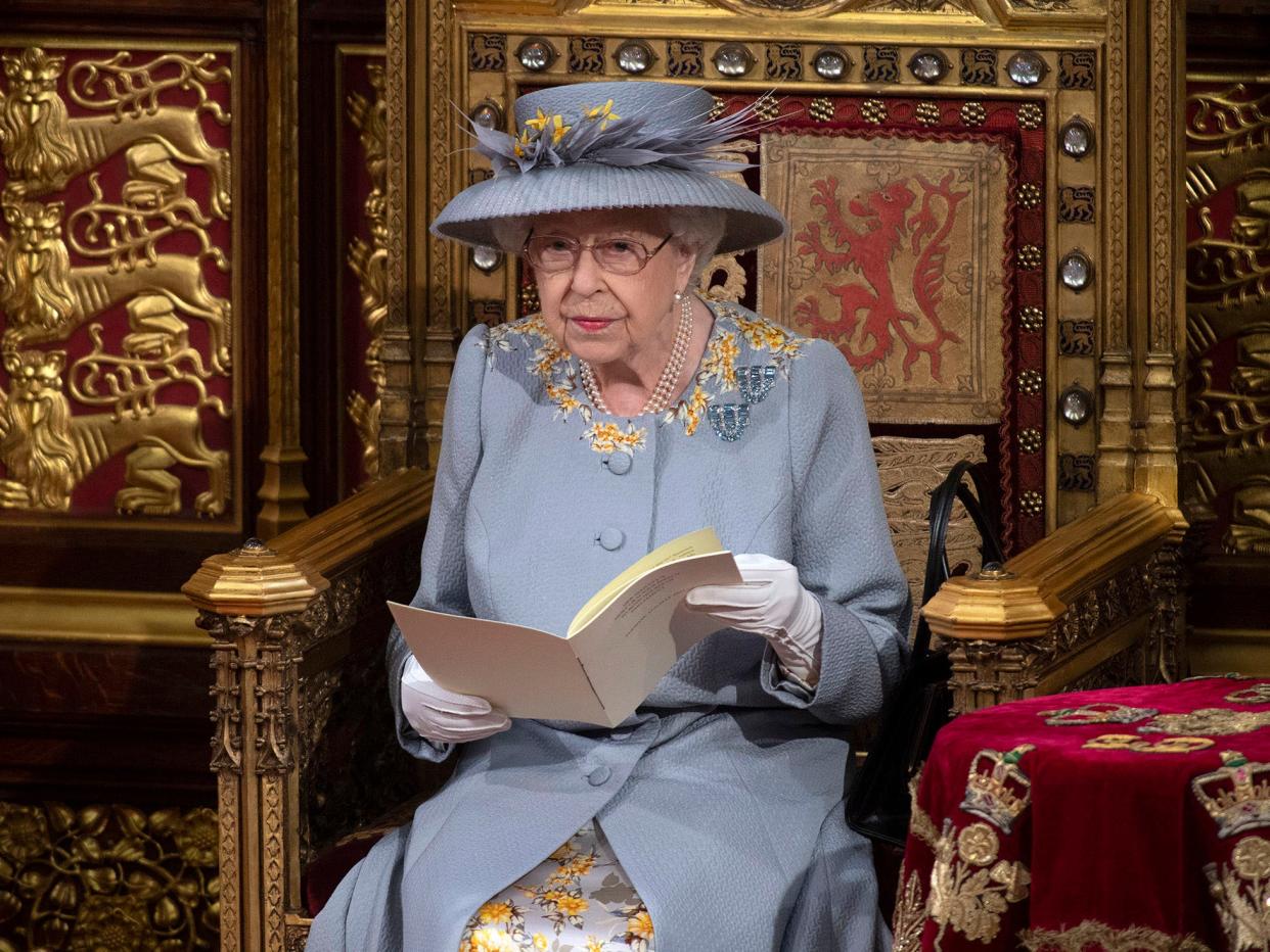 <p>A single line in the Queen’s Speech yesterday morning stated simply: ‘Proposals on social care reform will be brought forward’</p> (AP)
