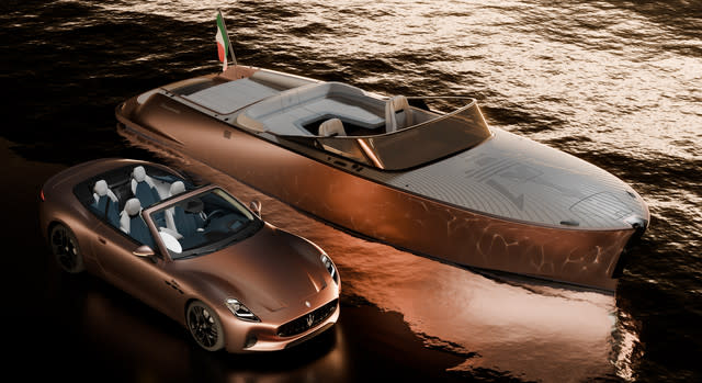 Maserati Takes To The Seas With Electric Zero Emissions Powerboat