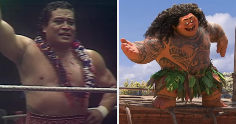 Maivia alongside Maui