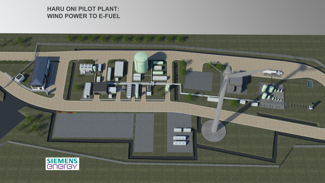 Synthetic fuel plant, Chile