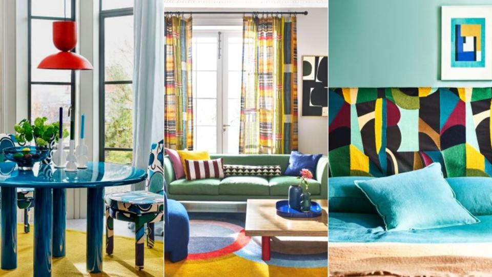 These colorful room ideas are joyous and bold; here, our team and interior designers offers expert advice so you can create your own bright and beautiful spaces