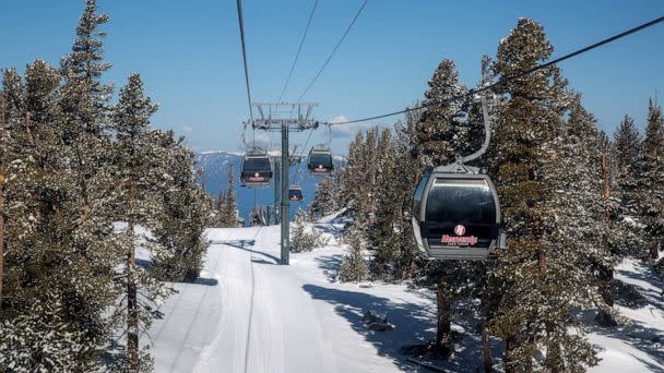 PHOTO: The ski lift at Heavenly Mountain Resort, April 15, 2021, in South Lake Tahoe, Calif. (George Rose/Getty Images, FILE)