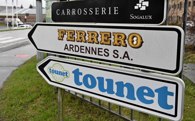 Illustration picture shows the Ardennes Ferrero factory in Arlon, Friday 08 April 2022. 