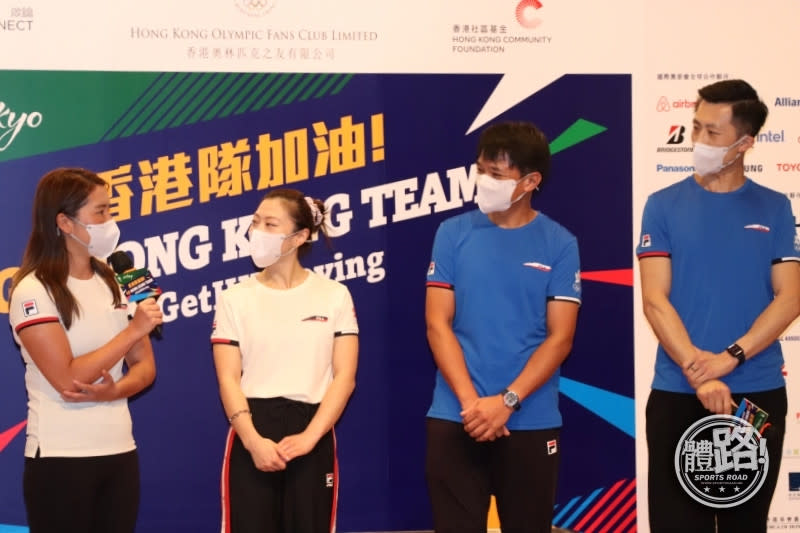 「香港隊加油」 GO Hong Kong Team,2020東京奧運