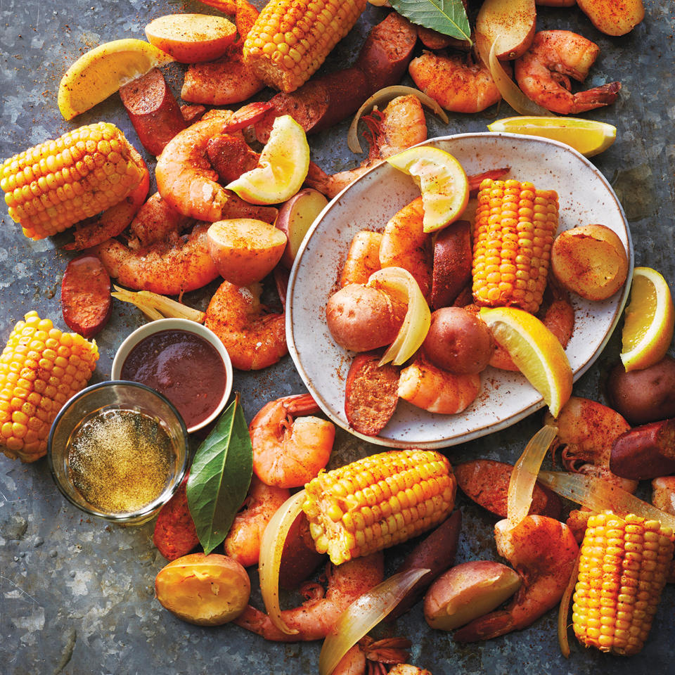 Easy Slow-Cooker Shrimp Boil