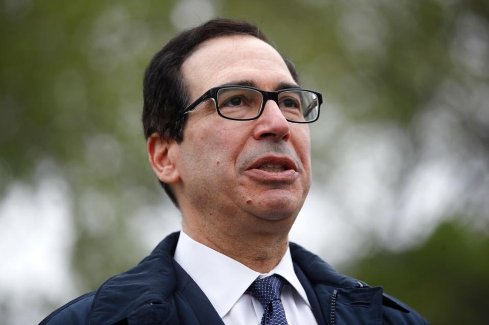 Former Treasury Secretary Steve Mnuchin said he’s putting together a group to buy TikTok. AP