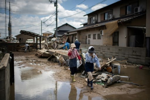 Residents of Mabi face a big clean up after the floods