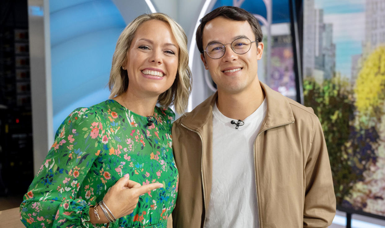 Dylan Dreyer, meet Dylan Dreyer. (Nathan Congleton / TODAY)