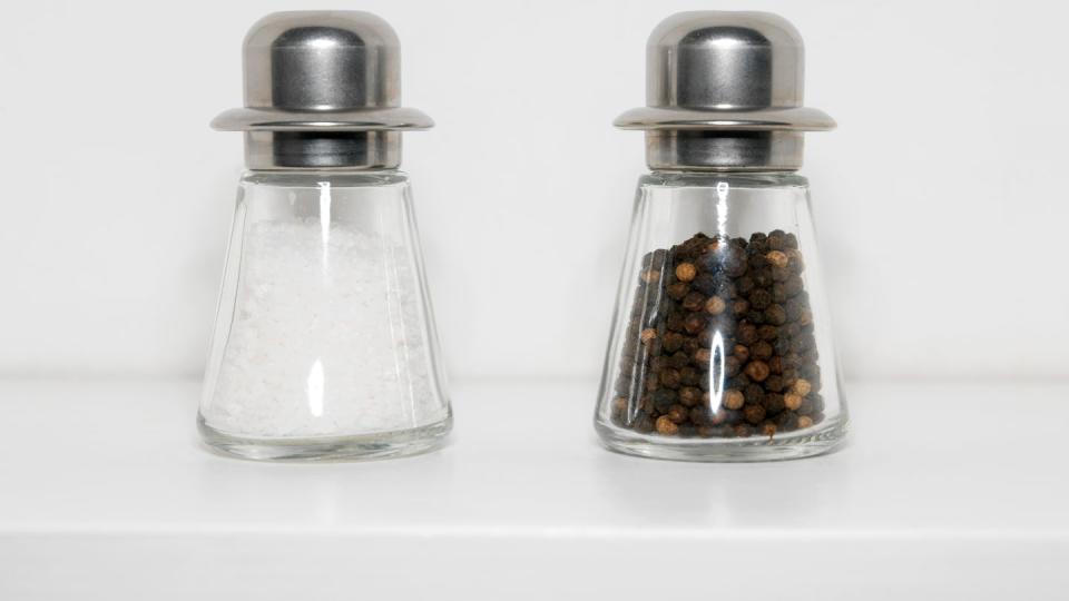 table manners salt and pepper
