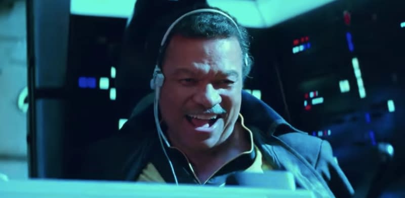 Billy Dee Williams as Lando Calrissian