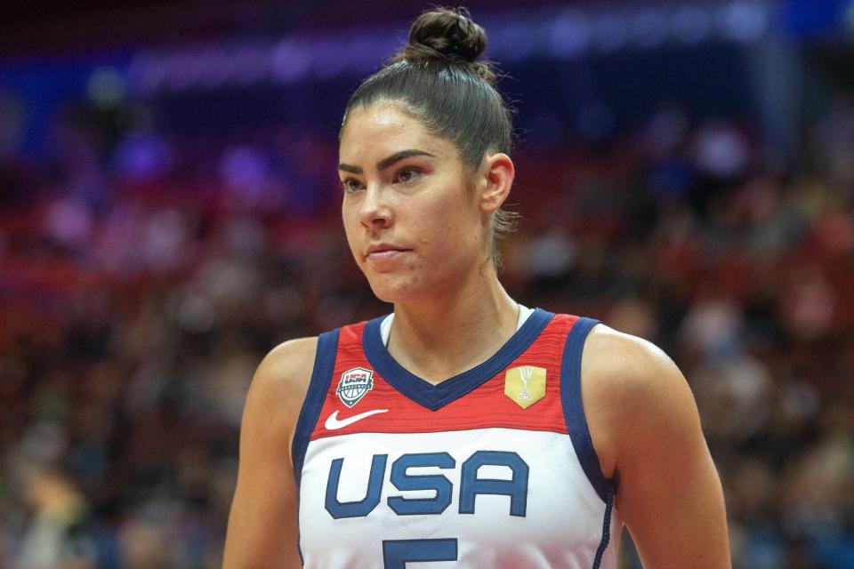 WNBA star Kelsey Plum