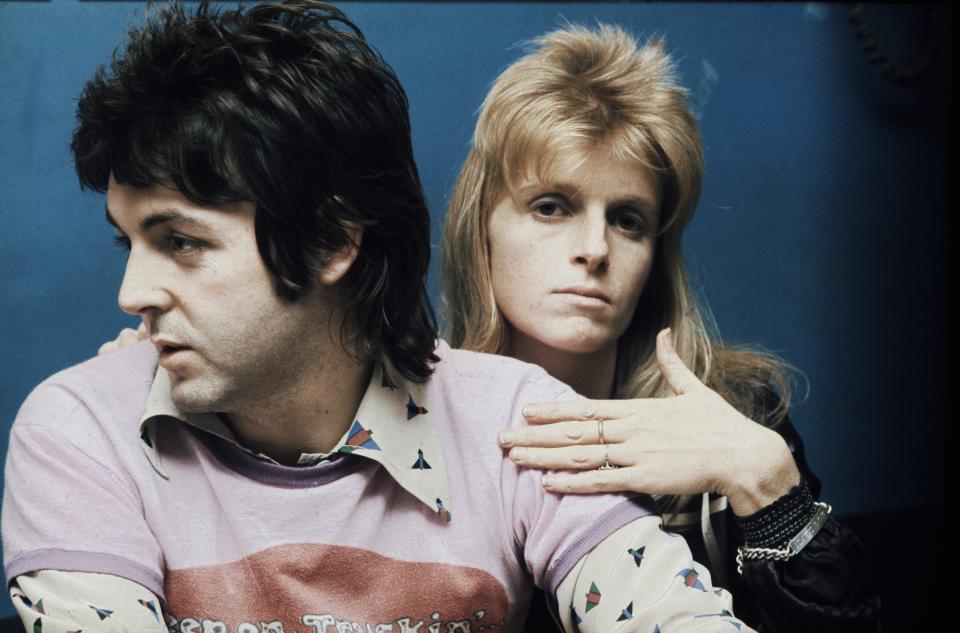 Paul and Linda McCartney