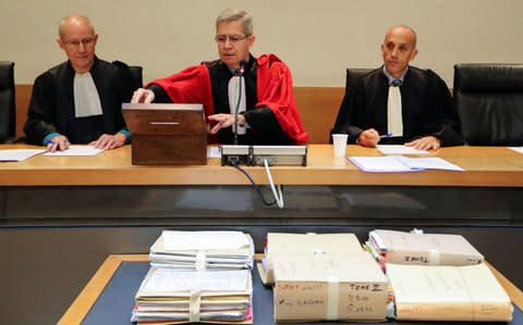 Nice court prepares the trial of Patricia Dagorn, a woman suspected of being a serial poisoner trapping wealthy widowers from the Cote d'Azur - Credit: VALERY HACHE/AFP