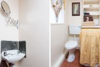 <p>Here’s the bathroom. (Airbnb) </p>